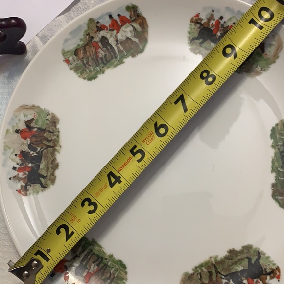 HOUSE OF PRILL HUNTSMAN PORCELAIN PLATE 10” EQUESTRIAN HORSES - Picture 10 of 10